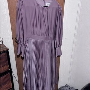 Dainty Jewells Lavender Long Sleeve Dress